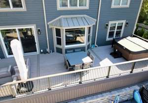 Large Deck Built for Relaxation