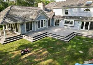 Large Patio Style Deck